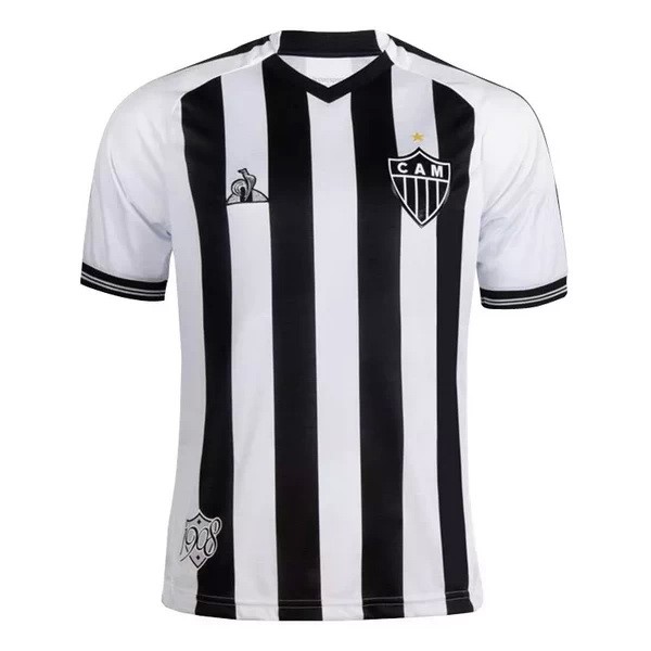 Camiseta Atlético Mineiro Replica Primera Ropa 2020/21 Negro Blanco